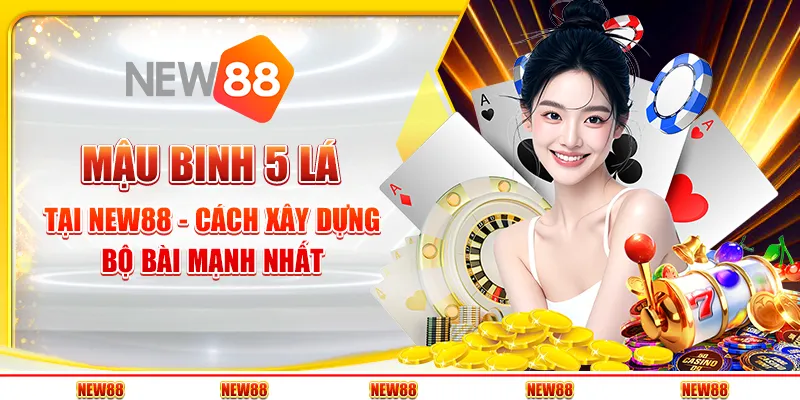 Mậu binh 5 lá tại New88 - Cách xây dựng bộ bài mạnh nhất