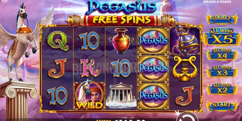Khám phá biểu tượng và phần thưởng trong slot Hercules