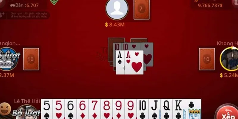 Quy định và cách tính điểm trong bài tiến lên