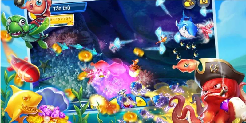 Chia sẻ chiến thuật bắn cá 3D hiệu quả