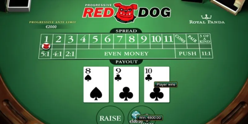 Nắm rõ luật chơi Red Dog cơ bản