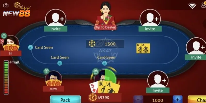Tìm hiểu thứ hạng các tay bài khi chơi Teen Patti